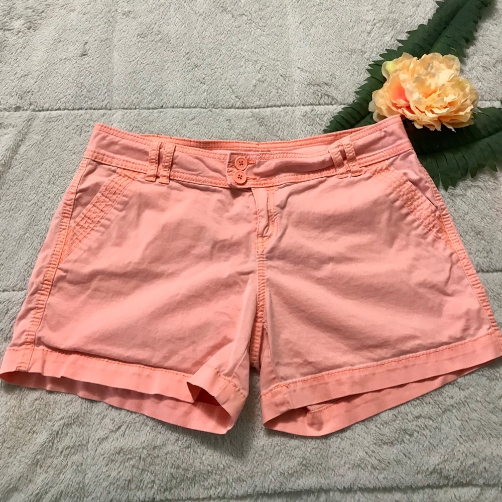 4x$20 Maurices Light Orange Jean Short Size 9/10